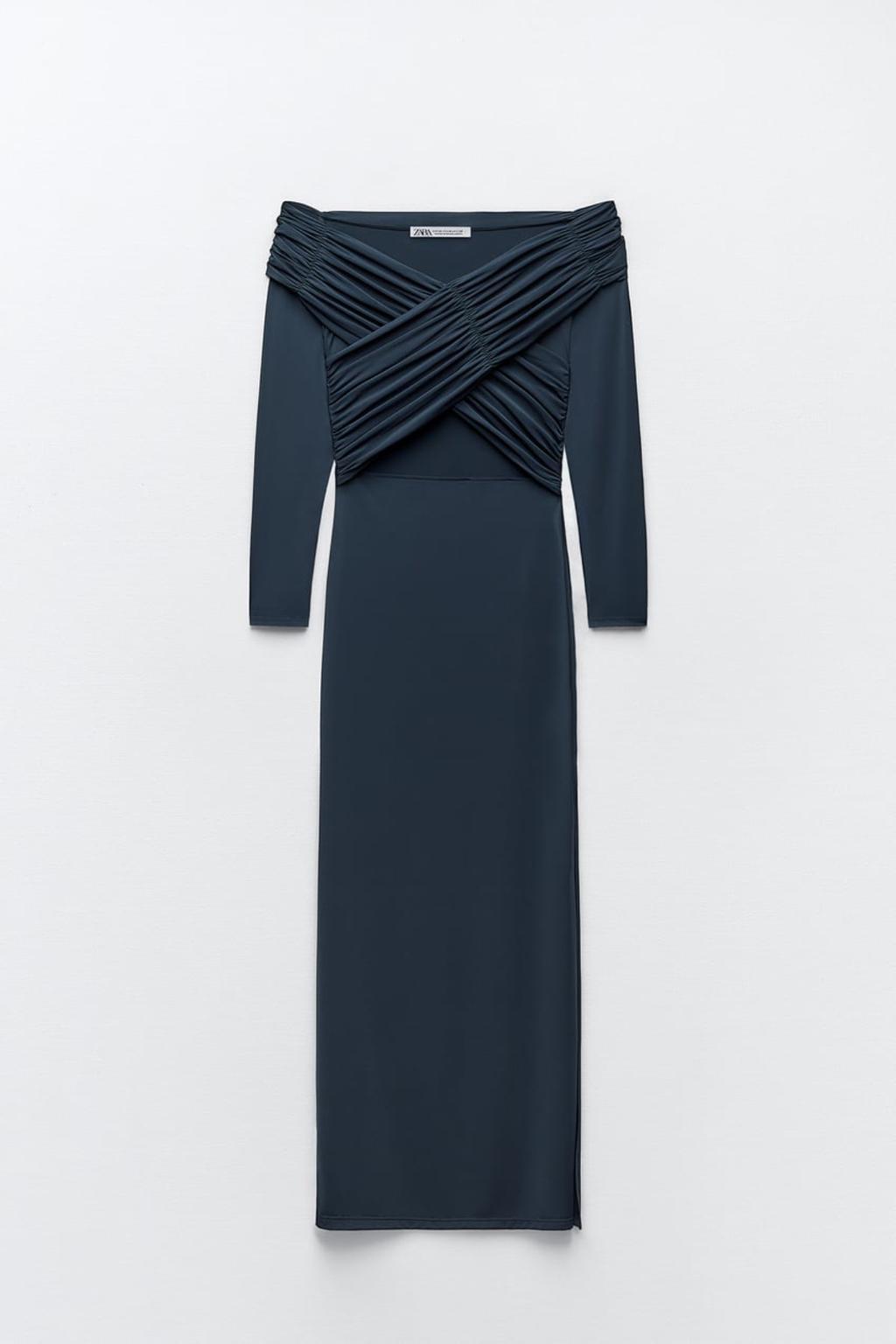 Vestido drapeado