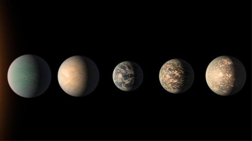 Descubiertos tres exoplanetas que podrían contener agua líquida