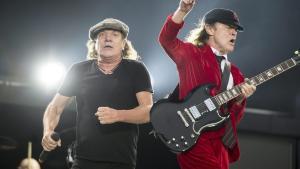 AC/DC, durante un concierto en Zurich.