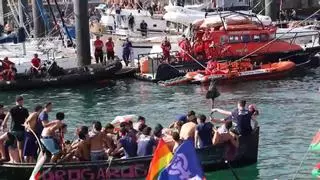 Muere un joven tras caer de una valla en el Día de los Gansos de la localidad vizcaína de Lekeitio