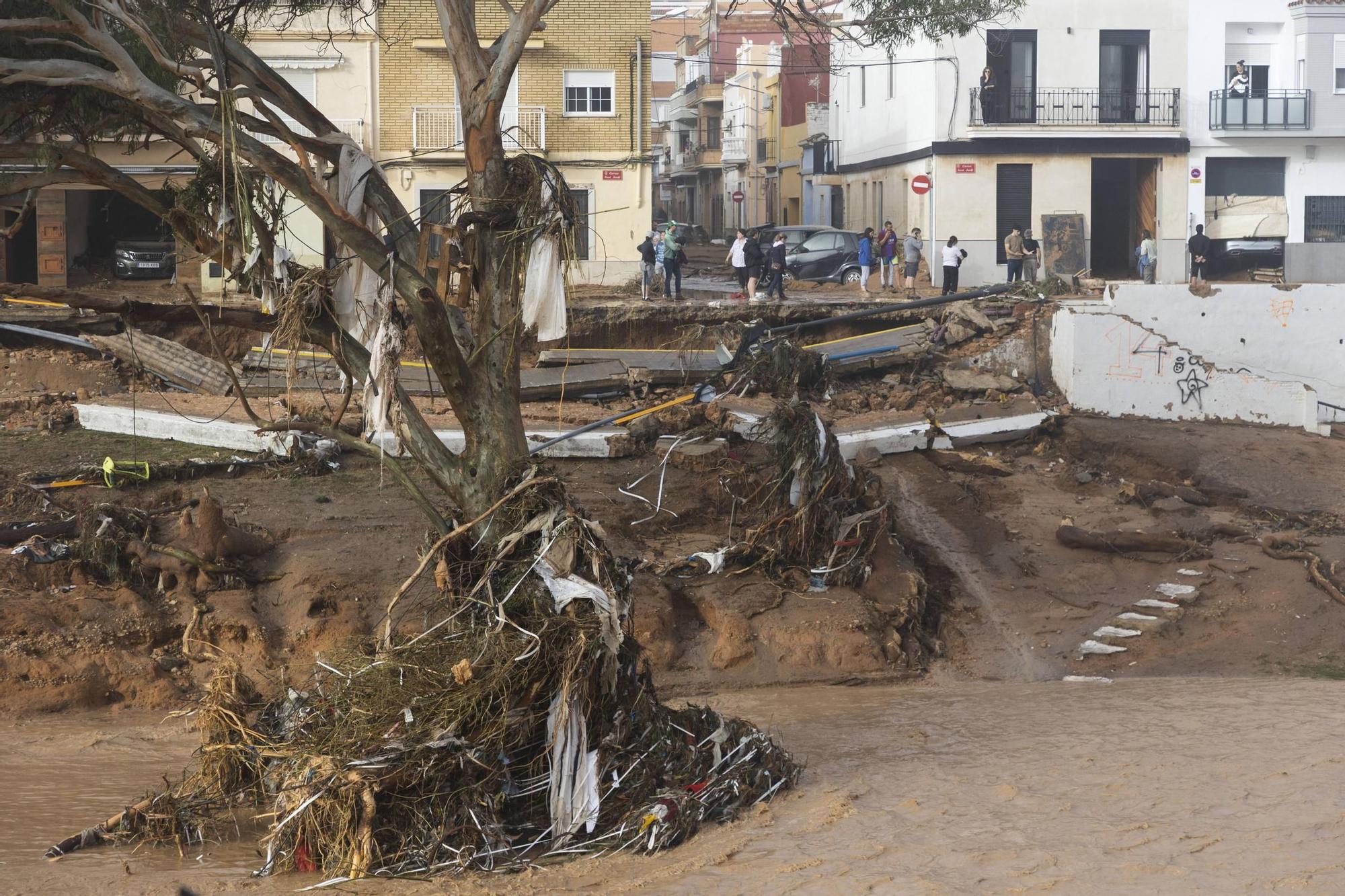 La devastación en Paiporta tras la catástrofe