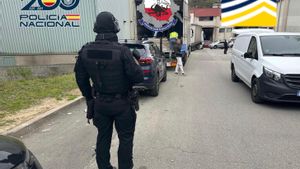 Imagen de la operación policial