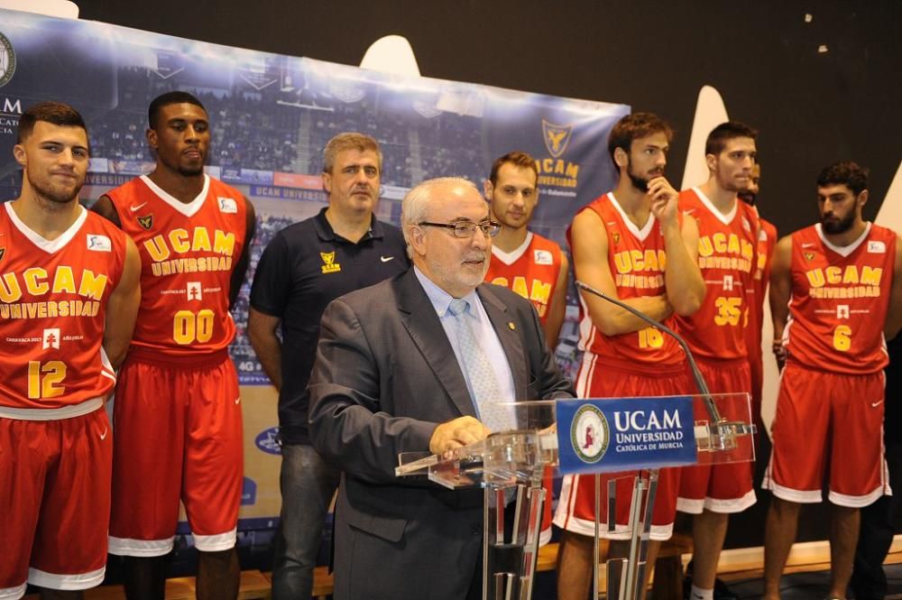 Presentación UCAM CB Murcia