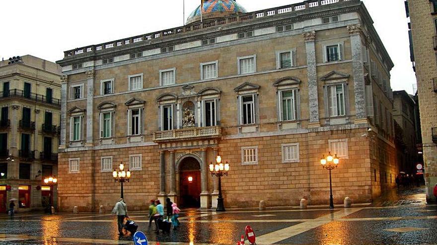 El Palau de la Generalitat, en una imatge d&#039;arxiu.