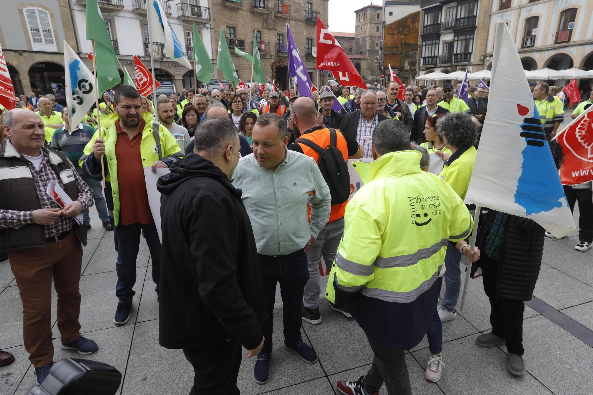 Manifestaci�n de trabajadores de Urbaser (19).jpg