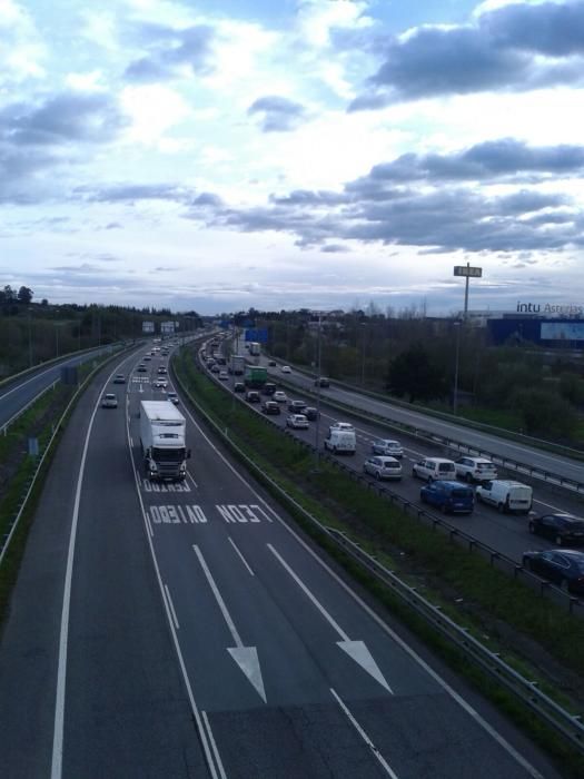 Retenciones en la "Y" por obras en un carril