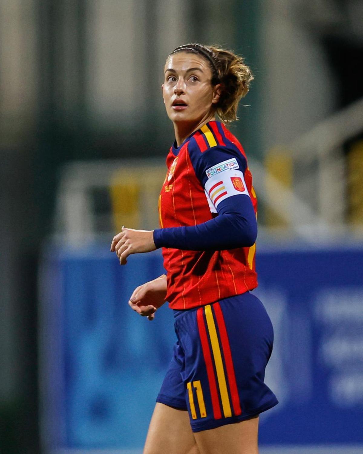 Alexia, durante el partido disputado en Antalya