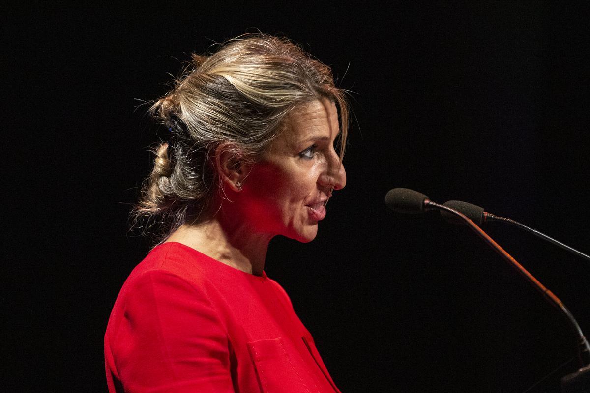 La vicepresidenta segunda del Gobierno y ministra de Trabajo y Economía Social, Yolanda Díaz.