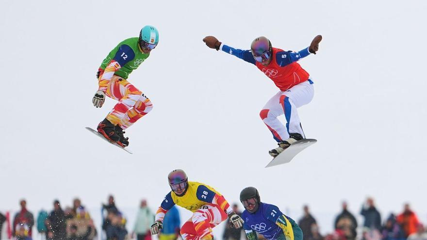 Una caída irregular deja a Lucas Eguibar fuera de la lucha por las medallas