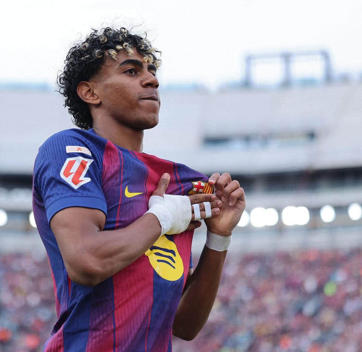 Lamine Yamal enarbora la bandera de l’esperança