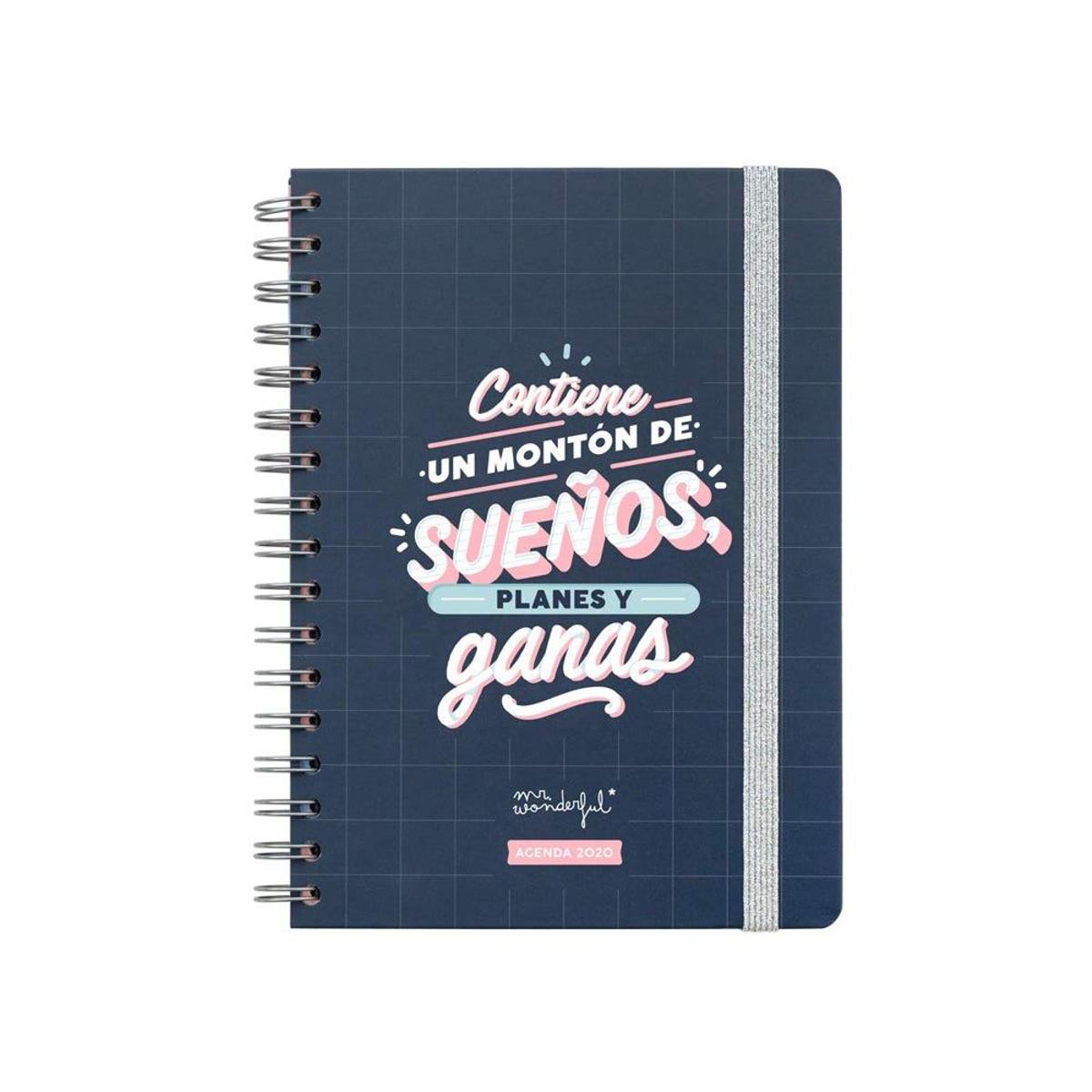 Agenda clásica 2020 Mr.Wonderful (Precio: 16,95 euros)