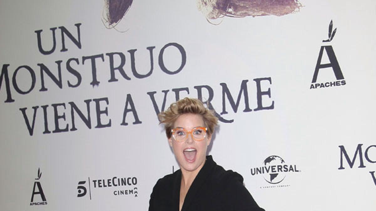 Estreno 'Un monstruo viene a verme': Tania Llasera