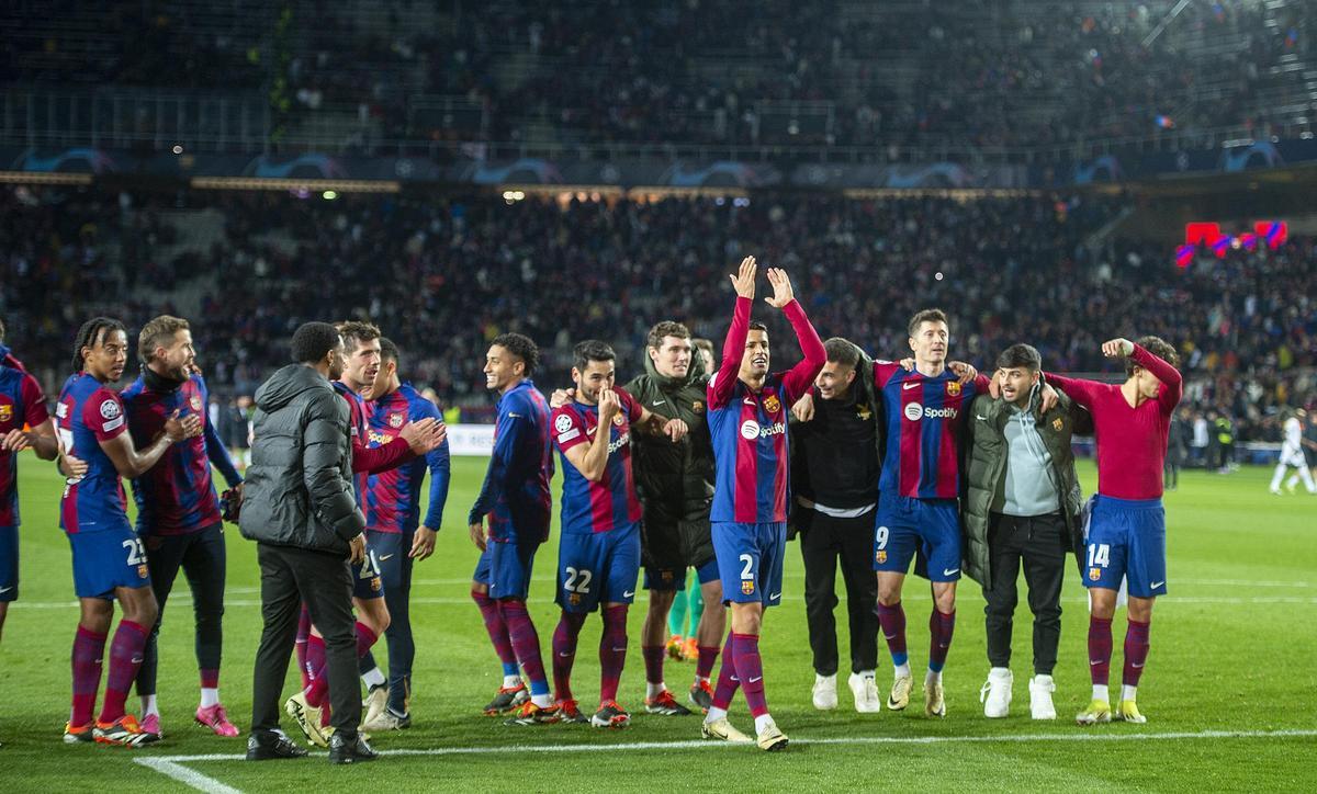 El Barça accede a los cuartos de final de la champions