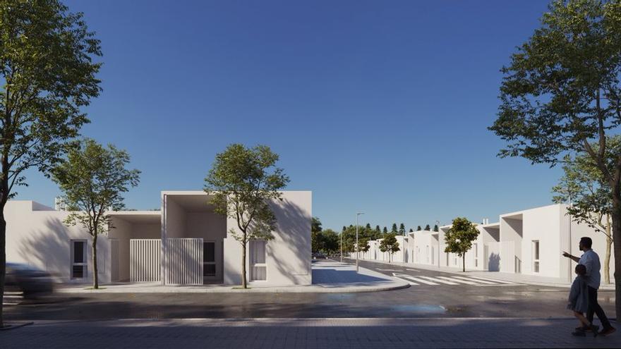 Así son las 58 viviendas protegidas en alquiler en Pino Montano