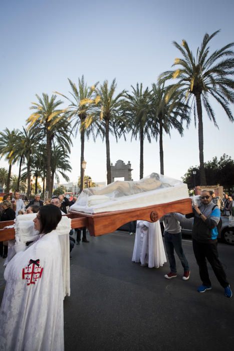 Procesión del Cristo Yacente del Canyamelar