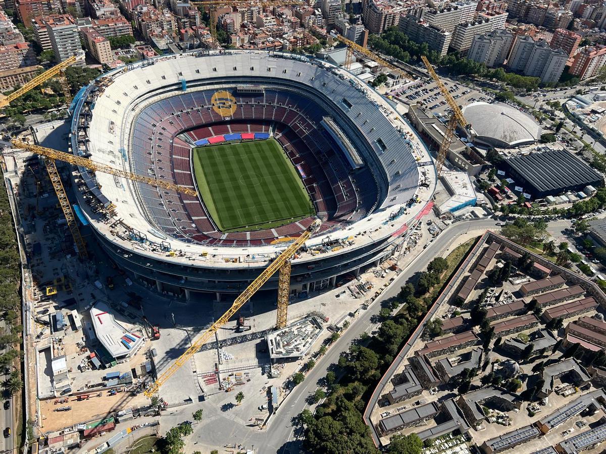 Así luce el Spotify Camp Nou a pocos días del Clásico entre Barça y Real Madrid