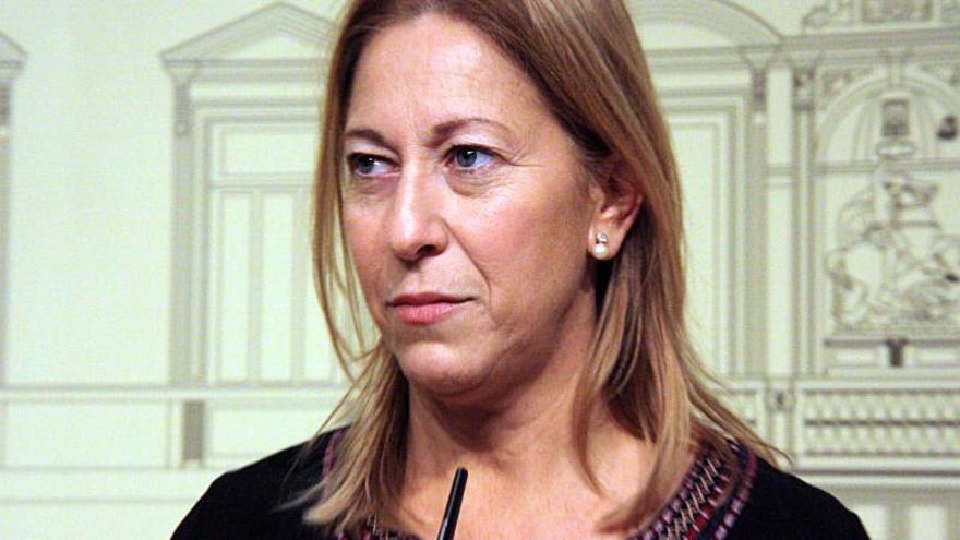 La vicepresidenta del Govern de la Generalitat, Neus Munté.