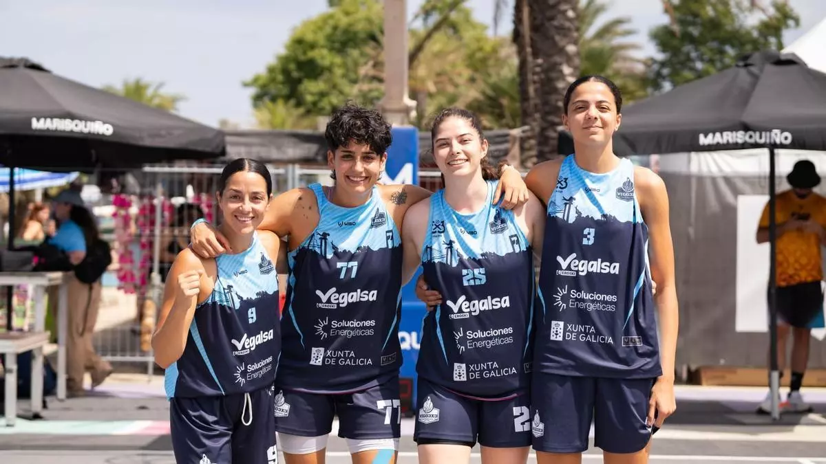 Y no partirán: el feliz balance del Vigo 3x3 al final del verano