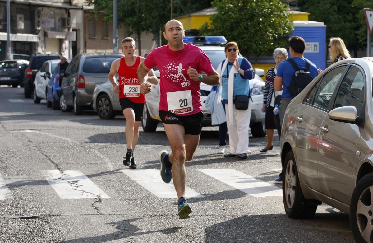 Virtudes Corpas y Jesús Ballesta vencen en la Carrera María Auxiliadora