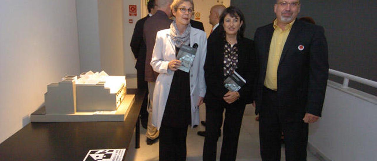 Cristina R. Court, en el Centro Atlántico de Arte Moderno.