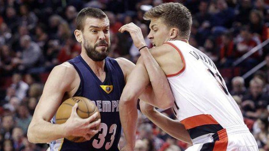 Marc Gasol e Ibaka deciden en las victorias de los Grizzlies y los Thunder