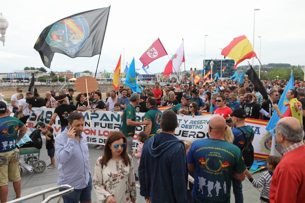 Manifestación Policías y Guardias Civiles