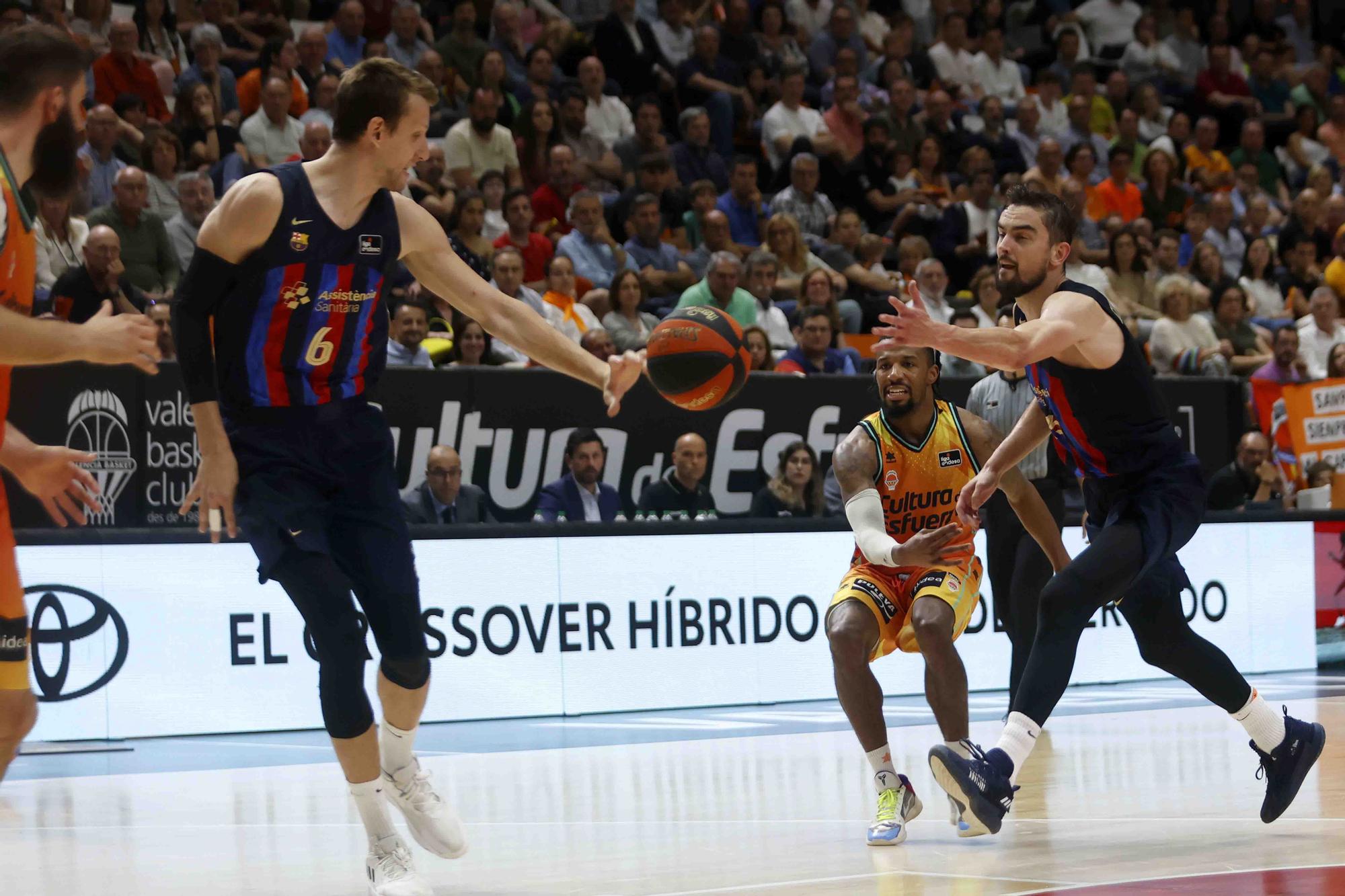 Partido Valencia Basket- F.C.Barcelona