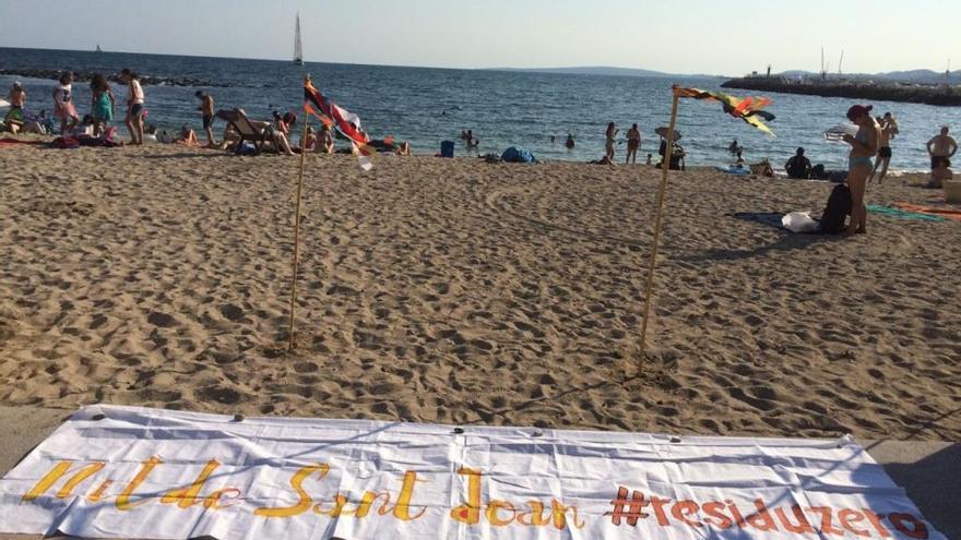 Emaya recoge 22 toneladas de residuos tras la noche Sant Joan