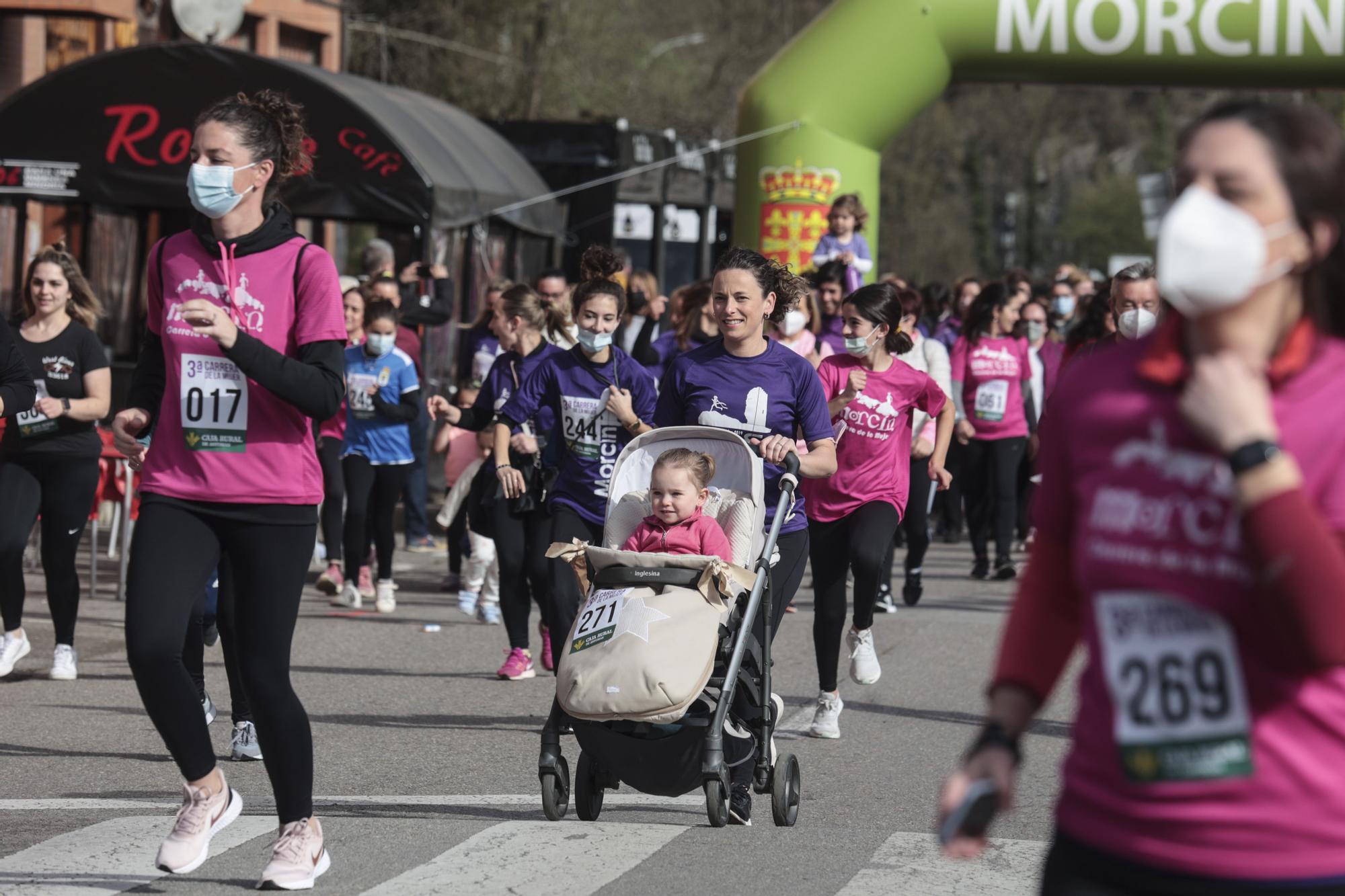 Carrera de la mujer de Morcín. En beneficio de la Fundación Sandra Ibarra