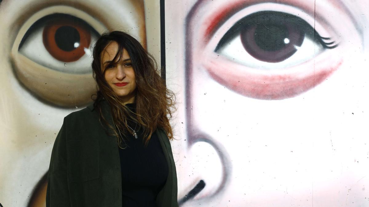 La directora y dramaturga aragonesaIrene Herrero Miguel, que este miércoles estrena ‘Vulva’ en el Teatro de las Esquinas de Zaragoza.