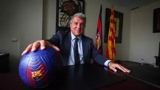 Laporta desvela los fichajes 'Champions' del Barça