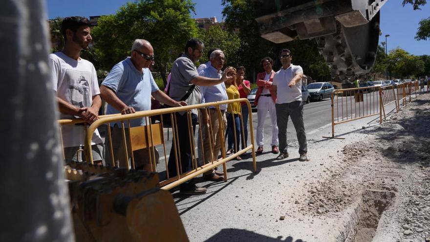 Imagen de una de las zonas en las que trabajan.