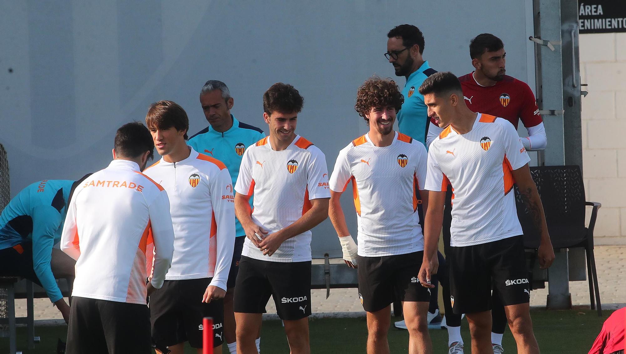 Así ha sido el entrenamiento de hoy del Valencia CF