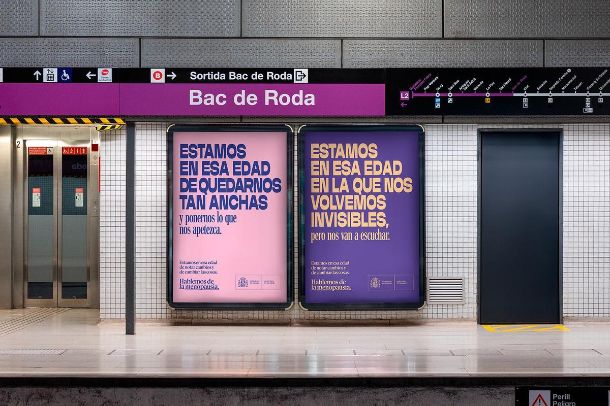 Una campaña sobre la menopausia de la empresa Sapristi, de Dénia, para el Ministerio de Sanidad