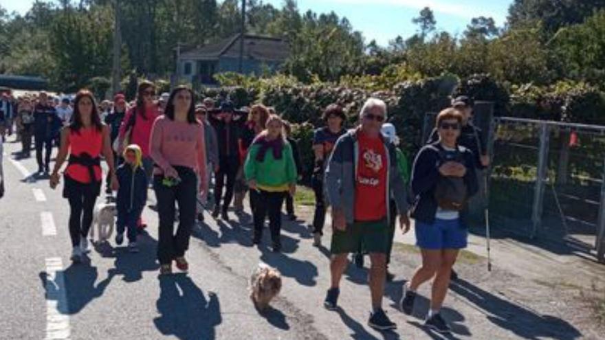 Éxito de participación en la Andaina Camiño Nós