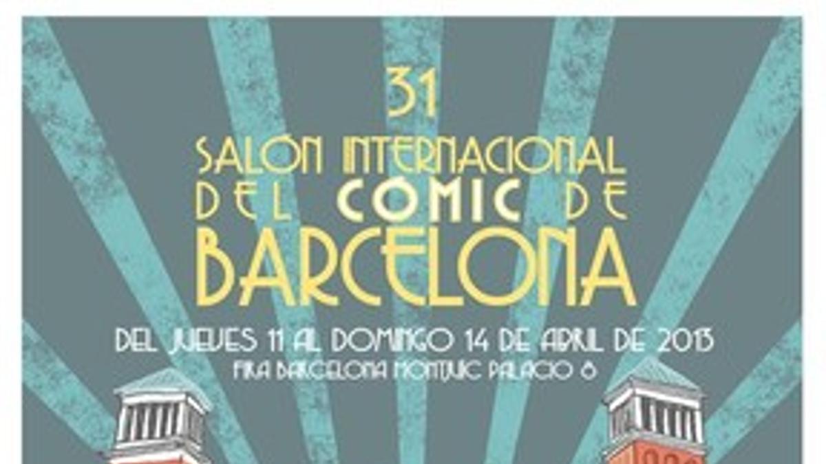 Cartel del dibujante Alfonso Zapico para el 31 Salón del Cómic de Barcelona.