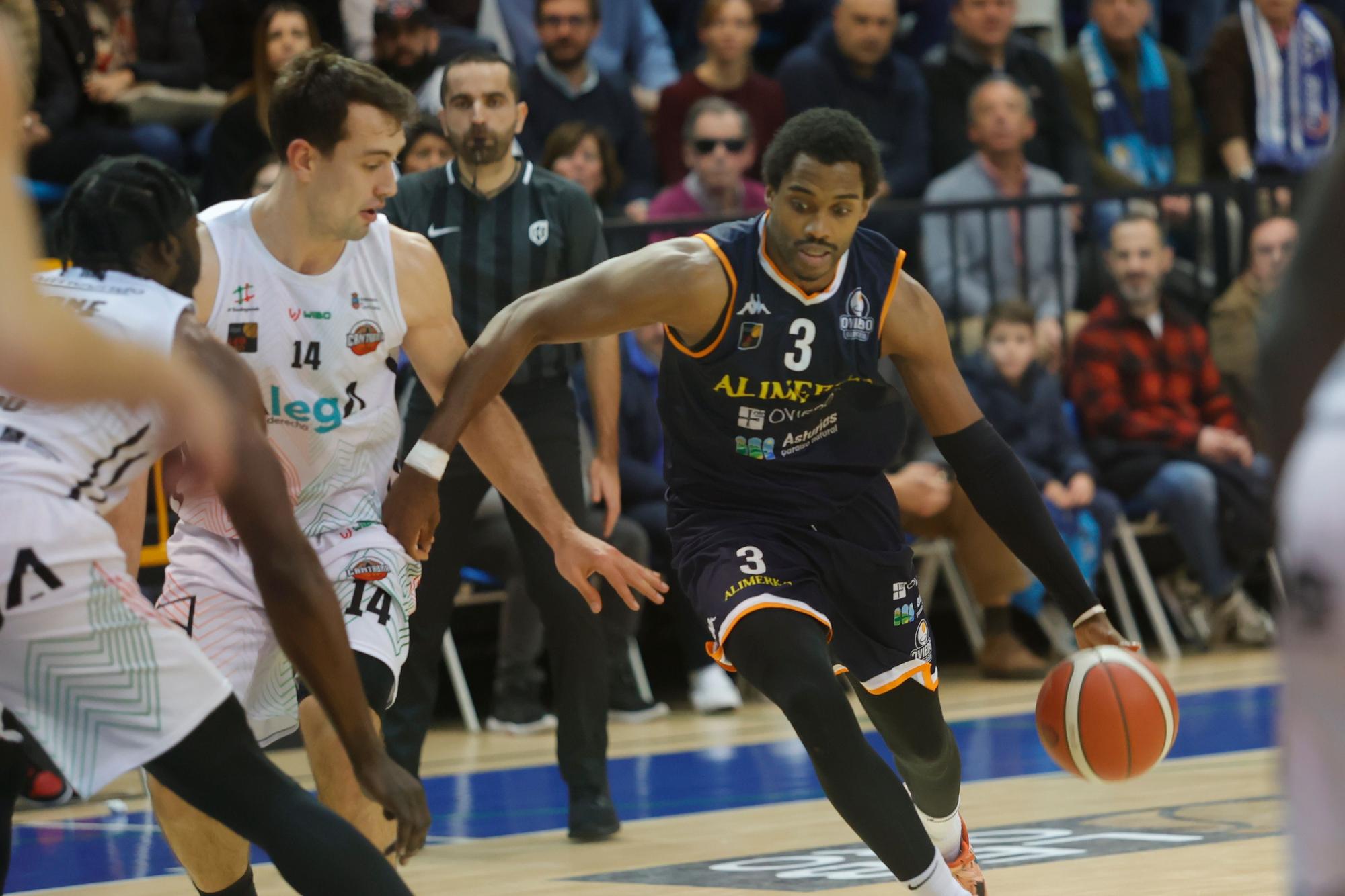 El Alimerka Oviedo cae ante el Alega Cantabria (62-69)