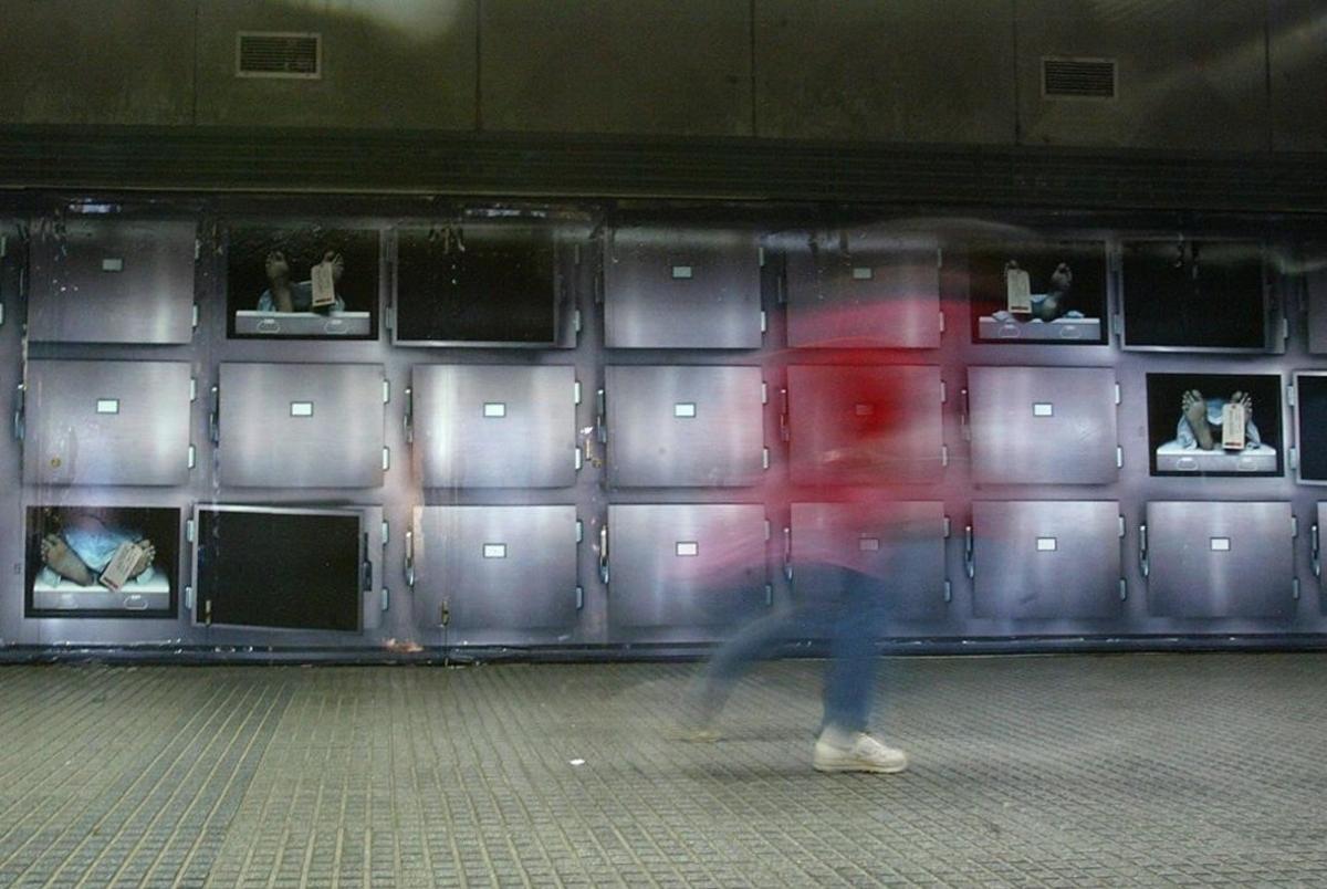 Campaña contra los accidentes laborales de la Generalitat en el 2007.