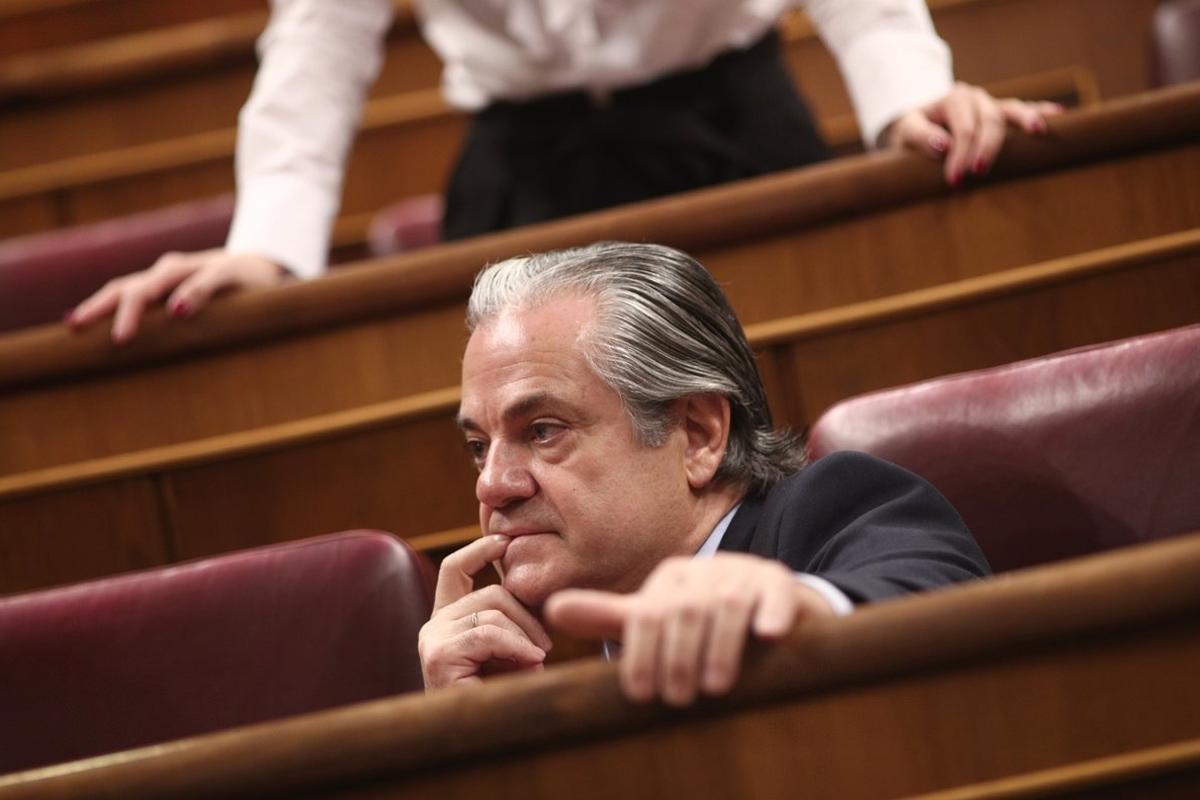 El diputado de Ciudadanos en el Congreso, Marcos de Quinto, durante la sesiÃ³n de constituciÃ³n de las Cortes para la XIV Legislatura en el Congreso de los Diputados, Madrid (EspaÃ±a), a 3 de diciembre de 2019.