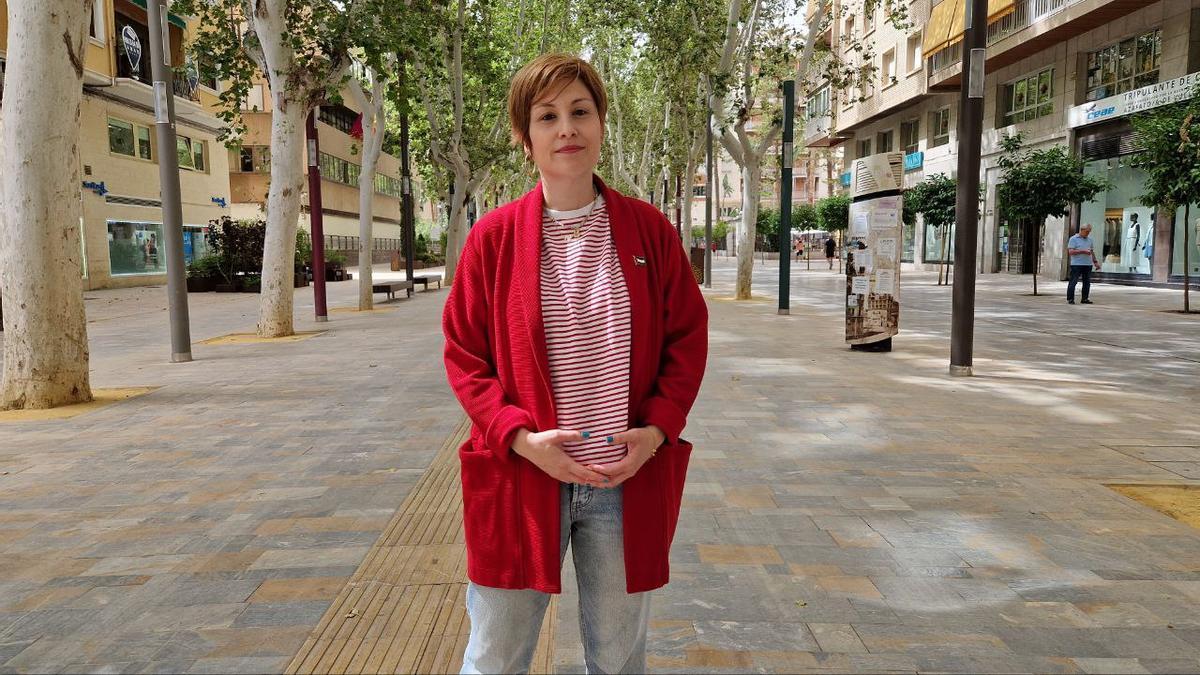 Elvira Medina, candidata de Podemos en las elecciones europeas.