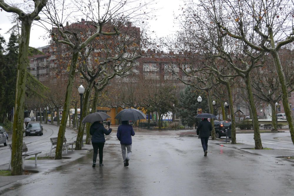 Dimarts de pluja a la Catalunya Central amb el pas de la borrasca Glòria