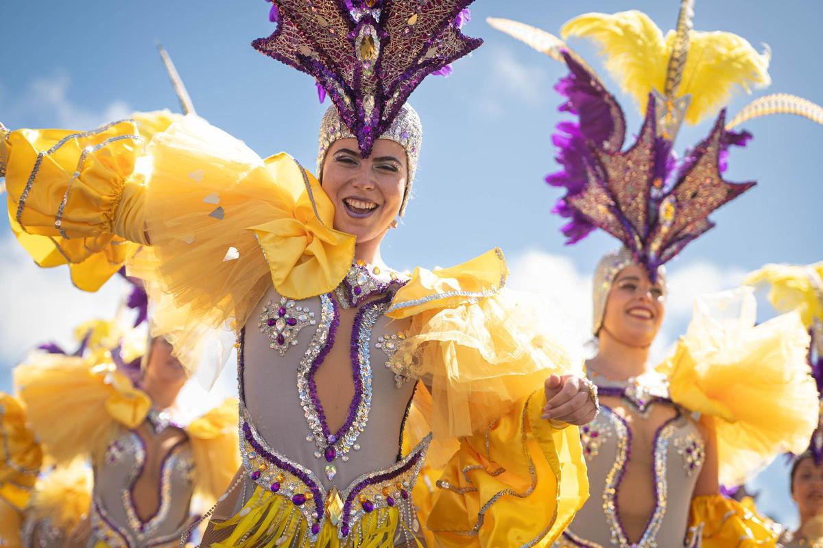 Gran Coso Apoteosis del Carnaval de Los Cristianos, archivo.