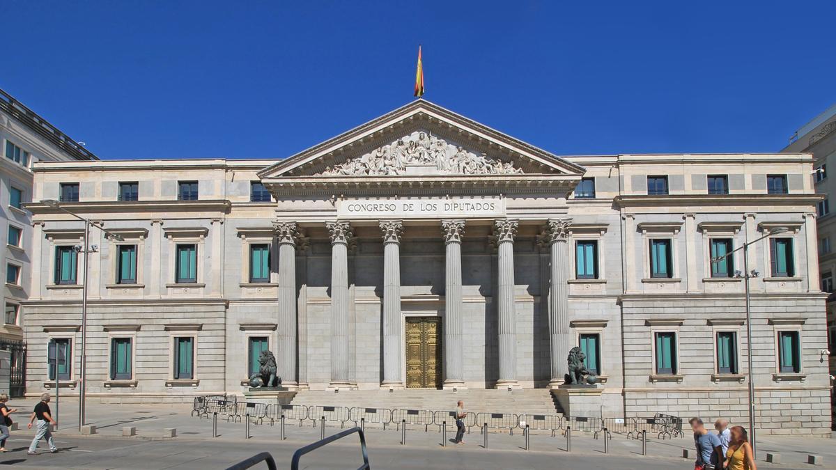 Exterior del Congrés dels Diputats