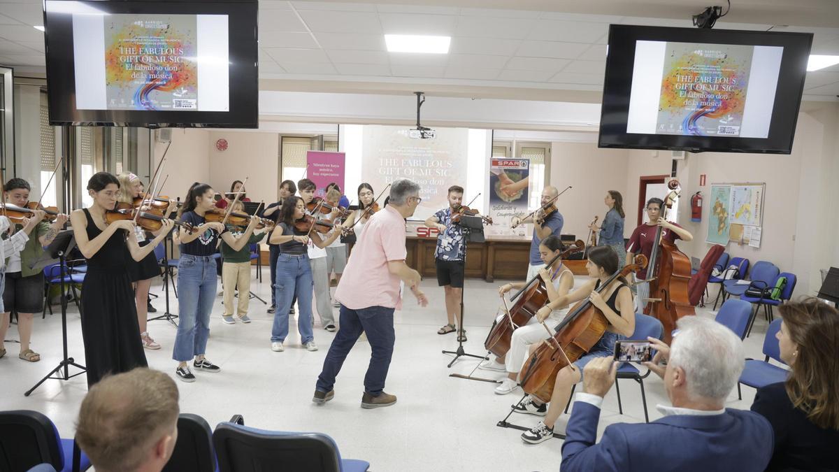 Spar Gran Canaria y Barrios Orquestados suman ocho años unidos por la inclusión social a través de la música