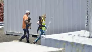 Canarias inicia el montaje de carpas para acoger a niños y jóvenes migrantes