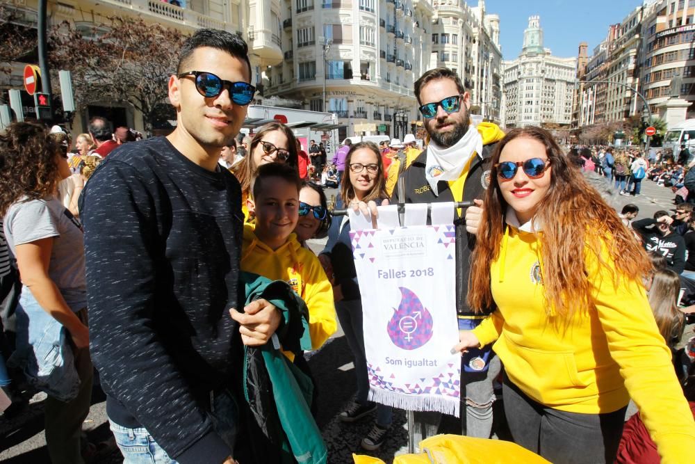 Búscate en la mascletà del 12 de marzo