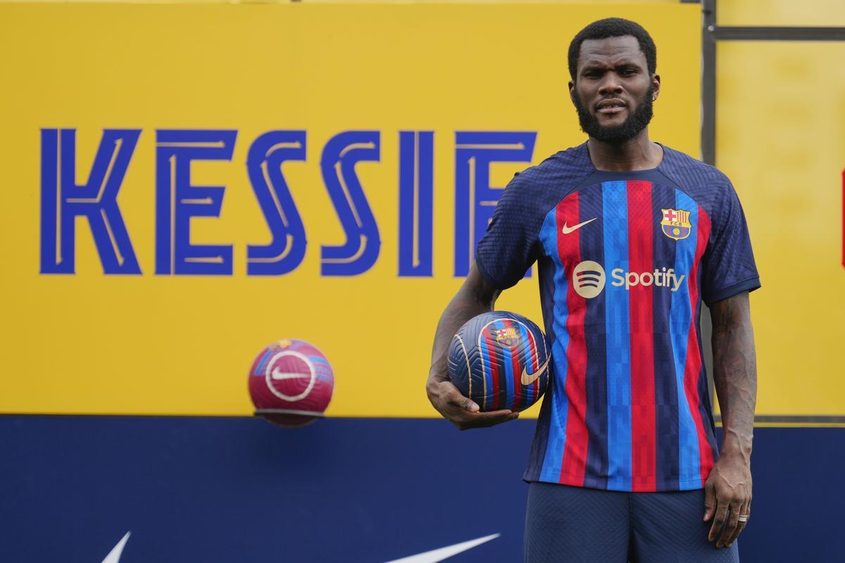 El Barça presenta Kessié