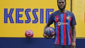 El Barça presenta Kessié