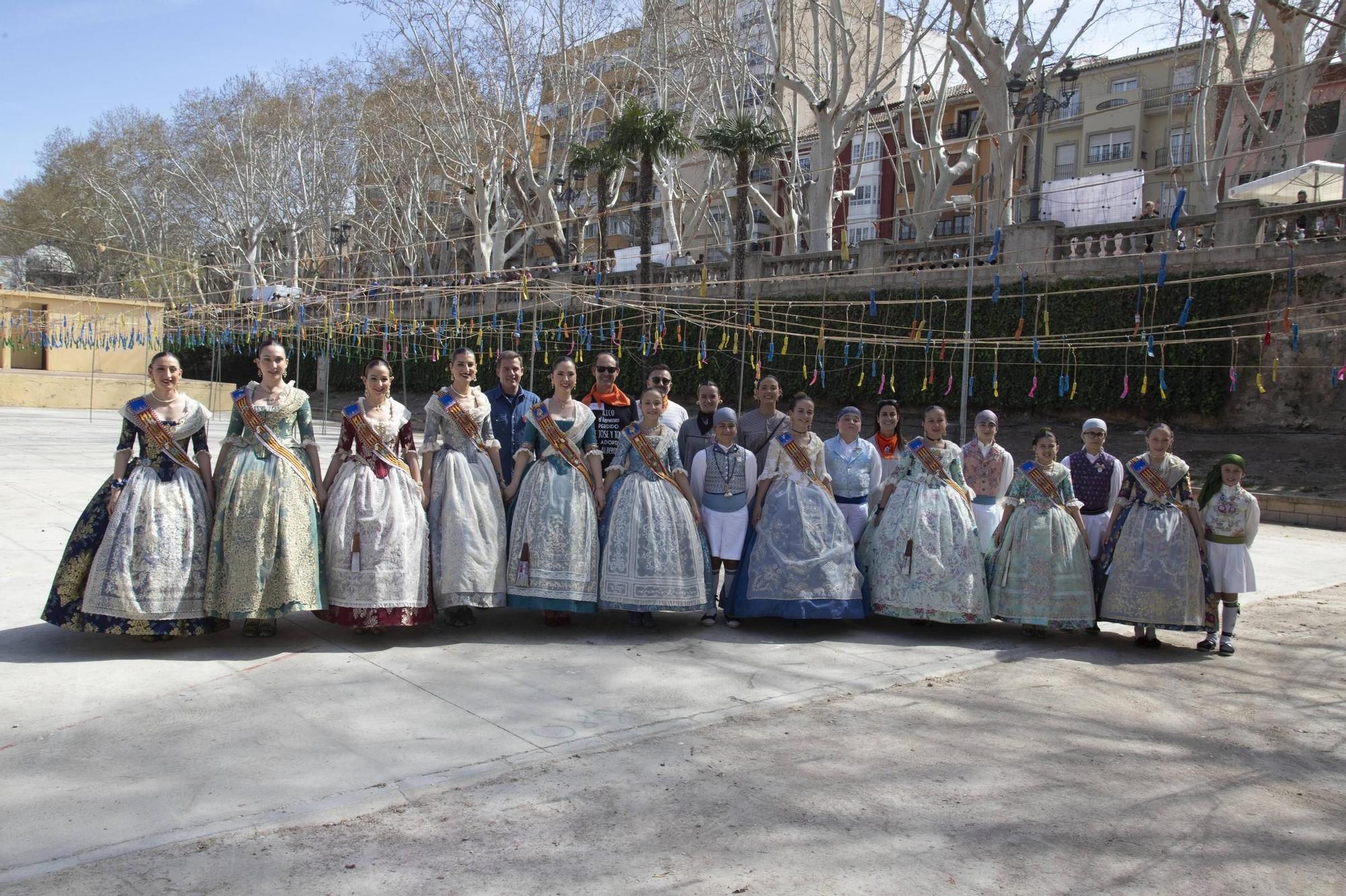 La mascletà de Xàtiva de hoy, 17 de marzo de 2024, en imágenes