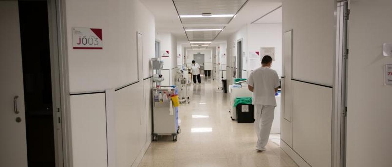 Interior de Ca na Majora, durante la pandemia, cuando abrió de forma intermitente para acoger enfermos de covid.